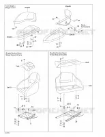 Asiento del pasajero del conductor delantero