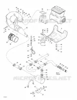 SOPORTE MOTOR y silenciador