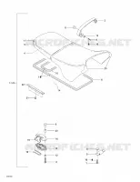 Asiento y cubierta del motor