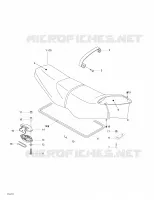 Asiento y cubierta del motor