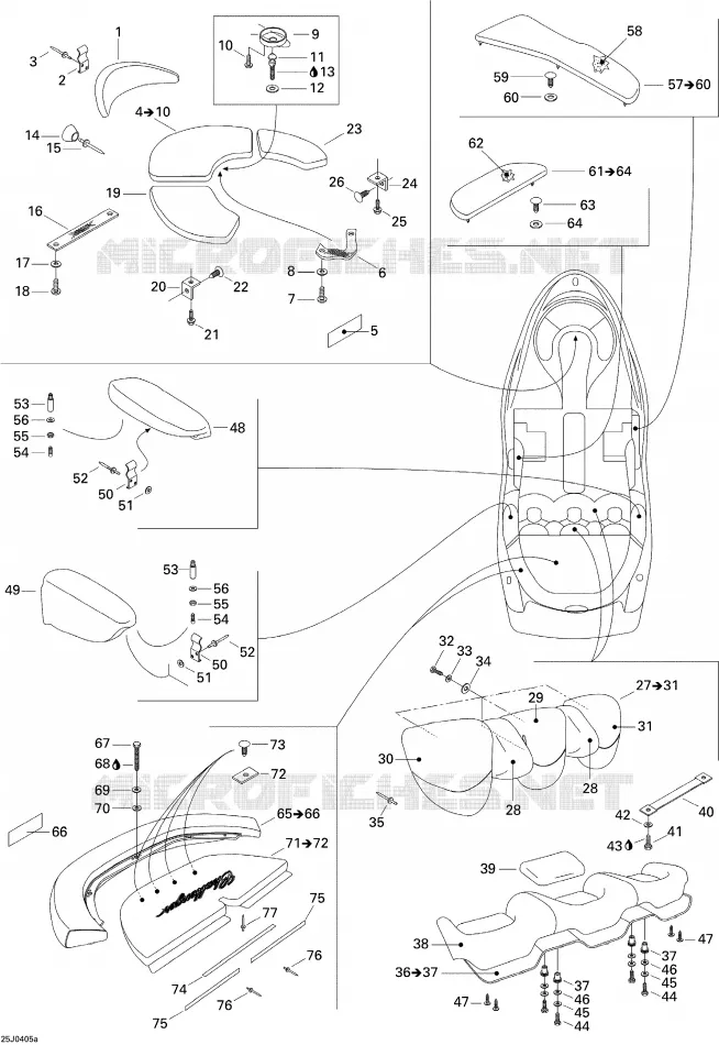 Asiento (delantero y trasero)