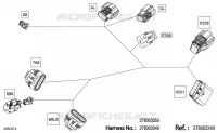 08- ARNÉS ELÉCTRICO - STEERING WIRING HARNESS - 278003349 - PACKAGE BASE WITHOUT IBR