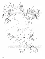 SOPORTE MOTOR y silenciador