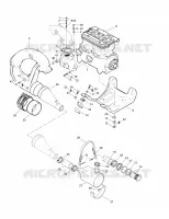 SOPORTE MOTOR y silenciador