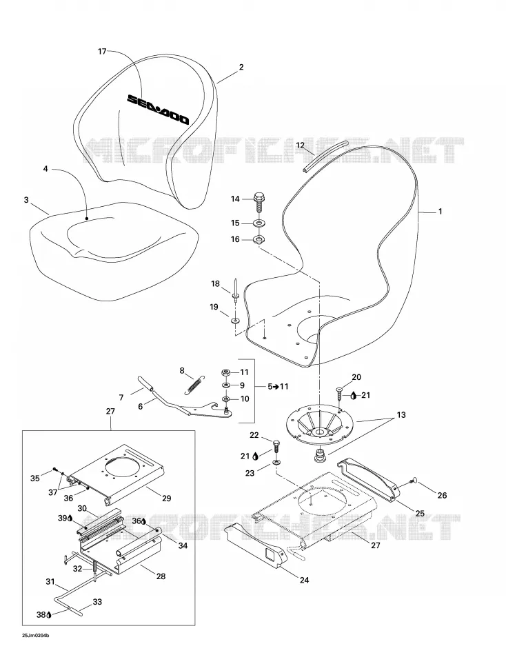 Asiento (conductor y pasajero)