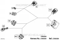 08- ARNÉS ELÉCTRICO - STEERING WIRING HARNESS - 278003595 - PACKAGE CONVENIENCE
