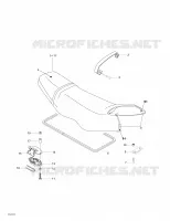 Asiento y cubierta del motor