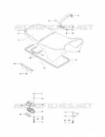 Asiento y cubierta del motor