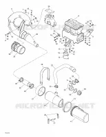 SOPORTE MOTOR y silenciador