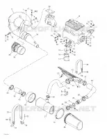 SOPORTE MOTOR y silenciador