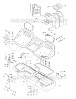 Asiento trasero y compartimento de almacenamiento