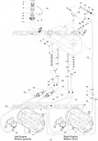 Velocímetro del sistema de inyección de aceite