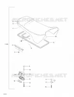 Asiento y cubierta del motor