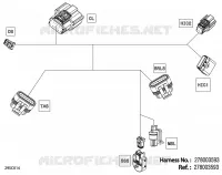 08- ARNÉS ELÉCTRICO - STEERING WIRING HARNESS - 278003593