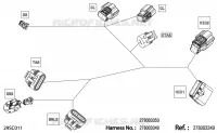 08- ARNÉS ELÉCTRICO - STEERING WIRING HARNESS - 278003349
