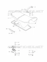 Asiento y cubierta del motor