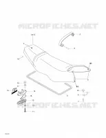 Asiento y cubierta del motor