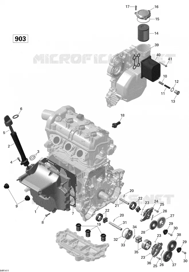 Lubricación del motor