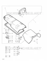 Asiento y cubierta del motor