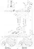 Velocímetro del sistema de inyección de aceite