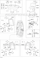 Asiento del conductor y asiento trasero