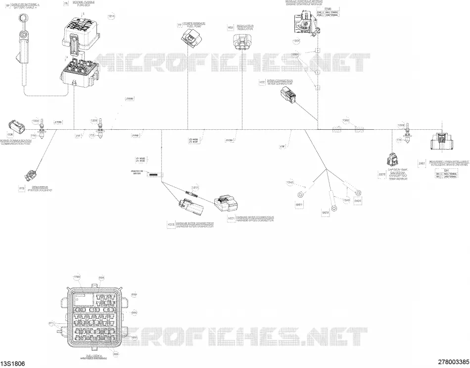 MAZO DE CABLEADO PRINCIPAL