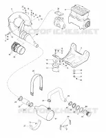 SOPORTE MOTOR y silenciador