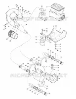 SOPORTE MOTOR y silenciador