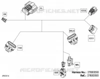 08- ARNÉS ELÉCTRICO - STEERING WIRING HARNESS - 278003593