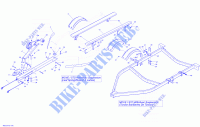 Suspensión de barra de torsión del bastidor para Sea-Doo TRAILER MOVE I iCatch-WALKPAD 2013