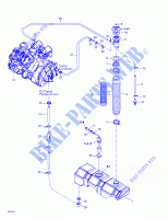 Sistema de inyección de aceite para Sea-Doo RX DI 6122/6123 2003