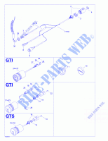 ELECTRICA PARTES para Sea-Doo GTI 5522/5523 2001