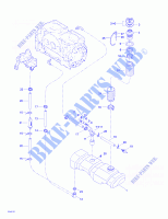 Sistema de inyección de aceite para Sea-Doo GTI 5522/5523 2001