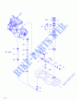 Sistema de inyección de aceite para Sea-Doo GTX RFI 5524/5525/5553/5555 ( FUEL INJECTION ) 2001