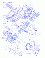 Sistema de propulsión para Sea-Doo GTX RFI 5524/5525/5553/5555 ( FUEL INJECTION ) 2001