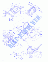 Sistema de propulsión y propulsión para Sea-Doo RX 5532/5533/5542/5543 2001