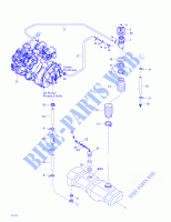 Sistema de inyección de aceite para Sea-Doo GTX DI 5649/5659 2000