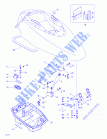 Cubierta del motor para Sea-Doo XP LIMTED 5868/5869 1999