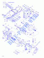 Sistema de propulsión para Sea-Doo GTX RFI 5666/5843 ( FUEL INJECTION ) 1998