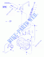 Sistema de inyección de aceite para Sea-Doo GTI 5641 1997