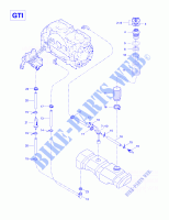 Sistema de inyección de aceite para Sea-Doo GTS 5818 1997