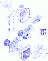 MAGNETO para Sea-Doo GTI 5865 1996