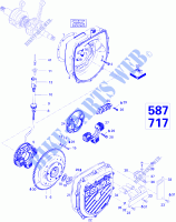 MAGNETO para Sea-Doo GTI 5866 1996