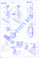 ELECTRICA PARTES para Sea-Doo 00- Model Numbers 2012
