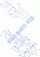 Partes de propulsión para Sea-Doo 01- Crankcase And Rotary Valve 1996