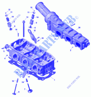 Motor   CULATA para Sea-Doo RXP 300 2020